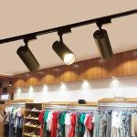 Generic 40w Track Light Adjustable Track Ceiling/wall Spotlight 3 in 1 – Black