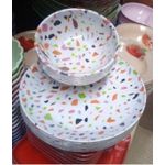 6 soup plates and 6 flat plates 12in1 