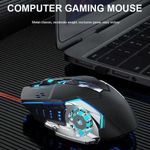 Generic ELITE RGB WIRELESS GAMING MOUSE  2.4G Wireless, Bluetooth, Rechargeable , RGB LED and Precision Gaming - image 6
