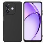 Silicon Back Case For Oppo A3 - Black