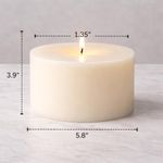 Citrus Scented Pillar Candle 