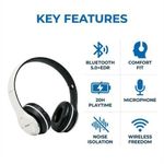 P47 Wireless Foldable Bluetooth Headphones With High Bass. Long Lasting Battery Life Comfortable Headset - image 2