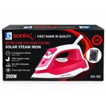 Sonik SOLAR STEAM PRESSING IRON 200W