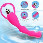 Generic Silicone Vibrating Anal Beads Butts Plug - image 5