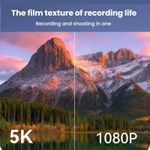 Generic 5K HD Digital Camera 75MP 18X Digital Zoom WiFi Video Recorder With Flip Screen - image 6