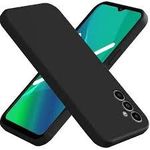 Generic Silicone Back Case For Samsung A13 / A13 5G - Black - image 2