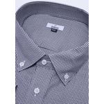 product_image_name-PABANI-Charcoal Micro Check Button-Down Shirt – Tailored Fit-3