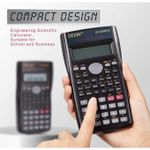 product_image_name-Generic-Multifunctional scientific calculator with cover - practical electronic calculator for school office-5