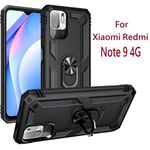 Xiaomi Redmi Note 9 4G - Armor Case (Pouch) With Magnetic Ring Holder/Stand