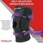 product_image_name-Mueller-Hinged Wraparound Knee Brace, Unisex - Black SM/MD-1