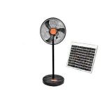 Ox 18 inches rechargeable standing fan solar panel.