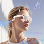 Generic Bluetooth glasses, high-definition pixel cameras, photo taking, artificial intelligence recording, Ai translation, smart glasses - image 6