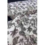 Fashion CHIFTENCY ANIMAL PRINT MATERIAL.- off-white - image 2