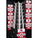 Hoffner Stainless Steel Cookware Set – 7-Piece Cooking Pot Set