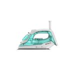 Maxi ES2473 Non-Stick Steam Iron 1650-1960W Spray Function Pressing Iron – Teal & White - image 2