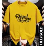 Lilly pattern print  tee shirt 