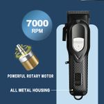 Generic Recgargeable gair clipper NG-119 BLACK - image 4