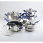 Generic 6 Sets High Quality Non- Toxic Stainless Steel Pot Cookware With Kettle