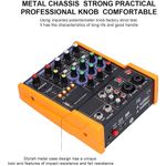 Generic Yamaha 4 Channel Audio Interface Mixing Console DJ Mixer With Bluetooth Smart Noise Reduction USB Socket Portable Gaming Mixer For WebCast - image 8