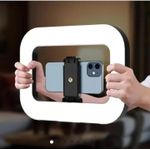 E 30 led light  influencer light that comes with phone holder 