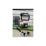 Solar Panel Mobile Charger, 3 Bulbs LED Ligh