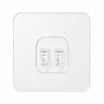 Generic Transparent Self Adhesive Wall Holder Punch-Free Waterproof 4 Pack For Kitchen Bathroom