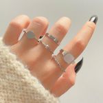 product_image_name-Avsty-Vintage Knuckle Rings Set for Women Stackable Opal Midi Ring Pack Adjustable Boho Joint Finger Rings-1