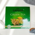 Samira Green Tea With Lemon and Ginger 