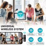 K9 Dual Wireless Microphone TYPE-C Android IPhone IOS Wireless Lapel Microphone - image 3