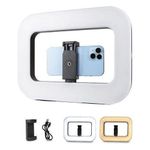 product_image_name-Generic-Share this product    E-30 LED RGB Fill Light Rectangular Shaped Ring-Light for Influencer Camera Phone Holder Selfie-Stick Rechargeable Adjustable Lamp Remote Control Video Light-2
