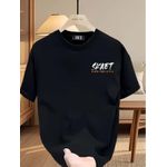 Fashion Skate Boarding Crew Neck T-shirt-Black - image 2