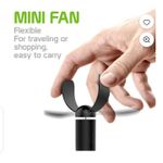 Generic Mini USB Fan For Power Bank Black 2Pics - image 5