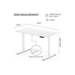 Generic Adjustable Height Electric Standing Desk(1.6mtr) - image 2