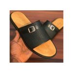 Mens Causal Stylish Slippers - Black