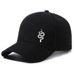 Exclusive Design Face Cap: Black 