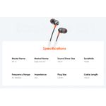 itel Metal Design Powerful Bass Boost Wired 3.5mm Earphones - image 7