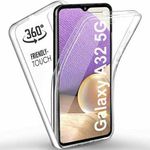 Samsung Galaxy A32 (5G) Full 360 Shock-proof Case, Transparent 360 Front And Back Cover