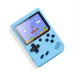 Generic  Mini Retro Portable Handheld Game Console Game Box Plus - 500 Games - Blue - image 3