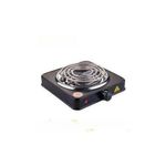 Single Phase Electric Boiling Ring Hot Plate - Black