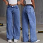 Beautiful Ladies baggy jeans 