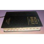 product_image_name-Generic-Holy Bible King James Version (KJV):Large Print with 53,000 Cross References,3-Year Bible Reading planner,Helps For Daily Application ,Concordance,Red Letter,Thumb Index & Ribbon Marker,Deluxe Black Leathersoft-1