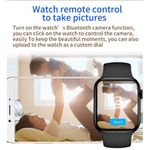 Generic Full Touch Screen Watch Bluetooth Call Smart Watch-For IOS Android - image 3