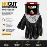 Heavy Duty Safety Hand Gloves – Cut Resistant Work Gloves