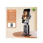 Generic 360° Smart Auto Face Tracking Selfie Stick Tripod Q02, Al Intelligence For Android And IOS - BLACK