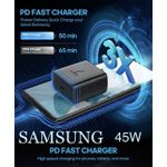 Samsung 45W Super Fast PD Adaptive Charging