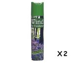 Wind Spray Air Freshener Forest 300Ml  - 2 Pack ( Repels Insect)