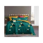 Double fiber Duvet / bedsheet and Four pillowcases 6by6 