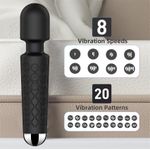 product_image_name-Fashion-20 Modes Av Stick Vibrator Sex Toys For Women Clitoral Stimulation Massager G Spot Vibrator Masturbators Sexy Toys-6
