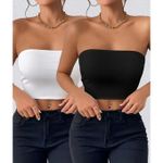 2in1 Black and White Tube top