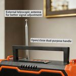 Generic Solar-powered Bluetooth speaker with strap, portable karaoke speaker, flashlight speaker, outdoor singing speaker - image 6